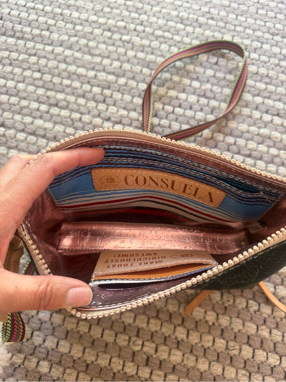 Consuela Crossbody Midtown Rattler Purse Bag - Picture 5 of 5